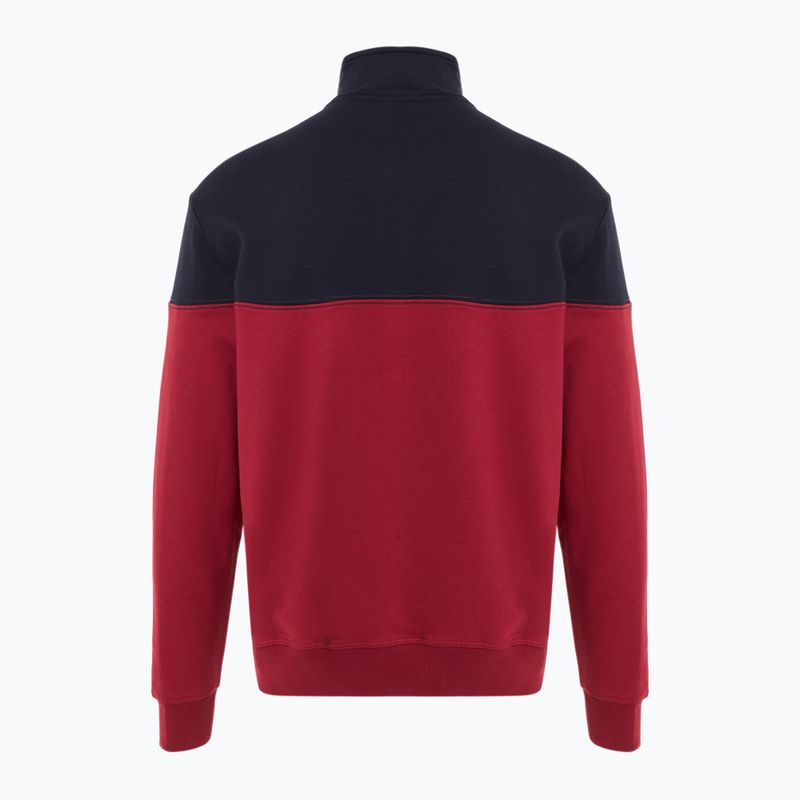 Pánská mikina Napapijri B-Saturnia HZ tibetan red R1E 2