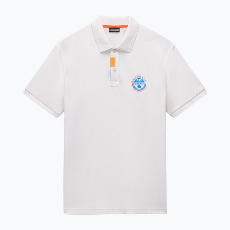 Pánské polo tričko  Napapijri E-Clanis white whisper 4
