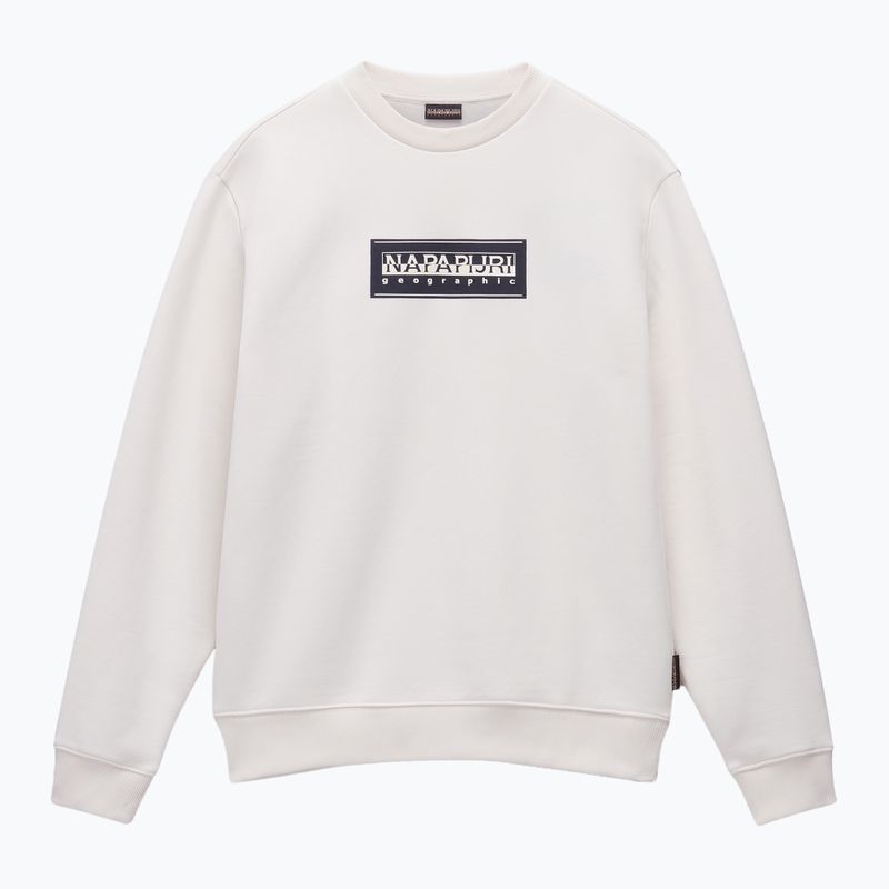 Pánská mikina Napapijri B-Box Logo C white whisper 4