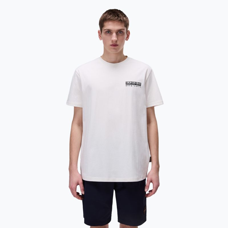 Pánské tričko Napapijri S-Vignonil Back white whisper