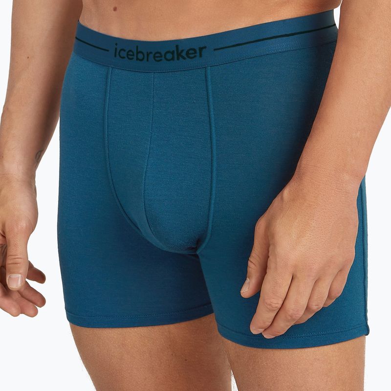 Pánské termální boxerky Icebreaker Anatomica atlantis 5