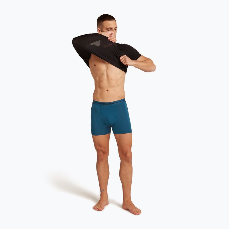 Pánské termo boxerky Icebreaker Anatomica atlantis 6