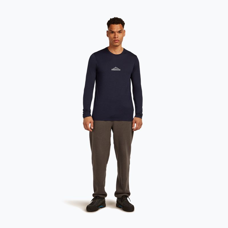 Pánské tričko Longsleeve icebreaker Merino 150 Tech Lite Road To Cook midnight navy 2