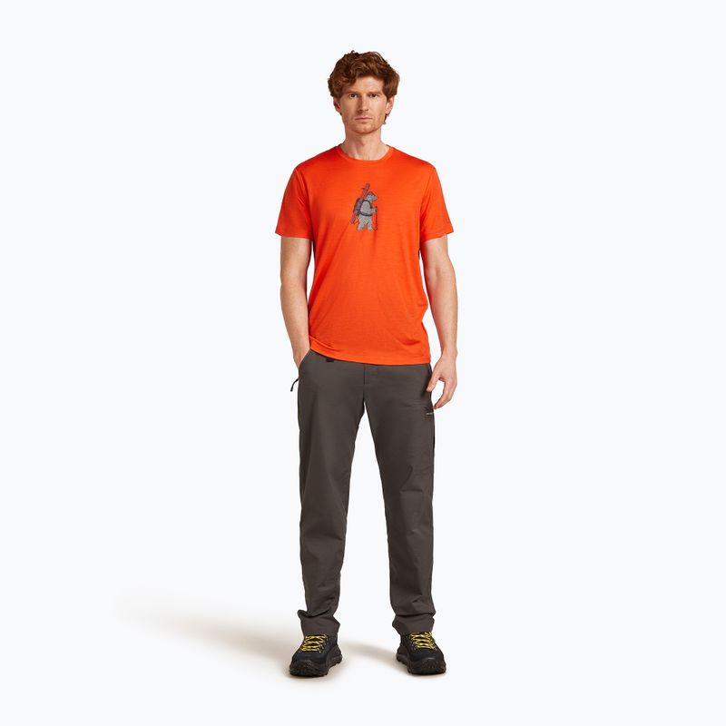 Pánské tričko Icebreaker Merino 150 Tech Lite Bear Tour fervid 2