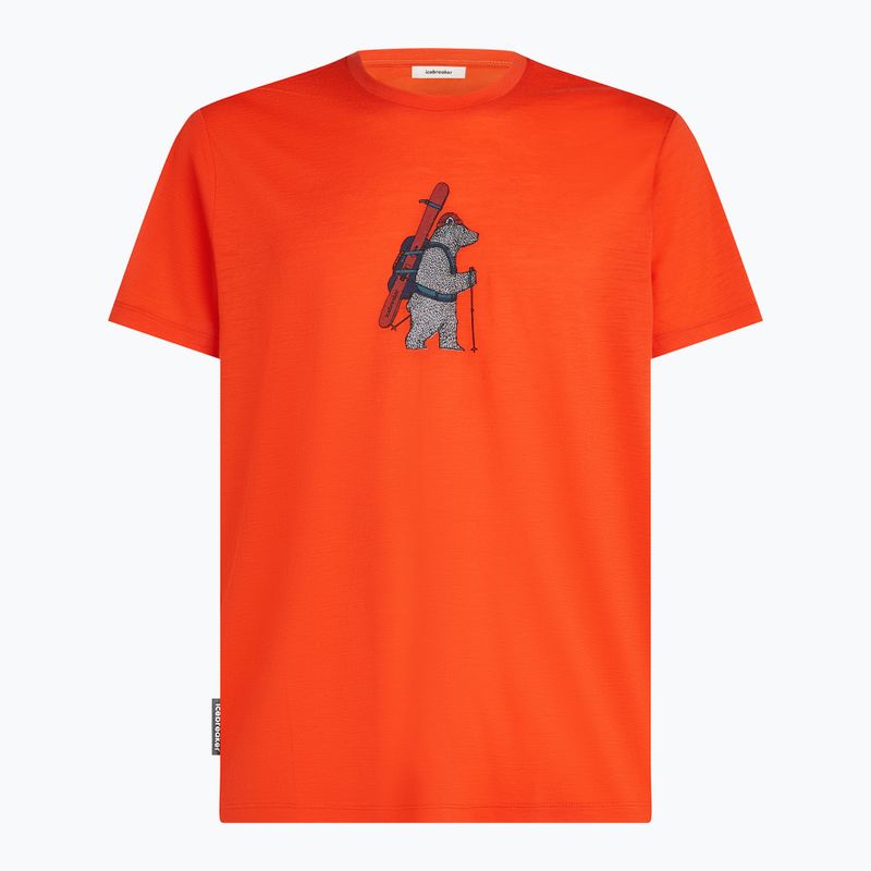 Pánské tričko Icebreaker Merino 150 Tech Lite Bear Tour fervid 7