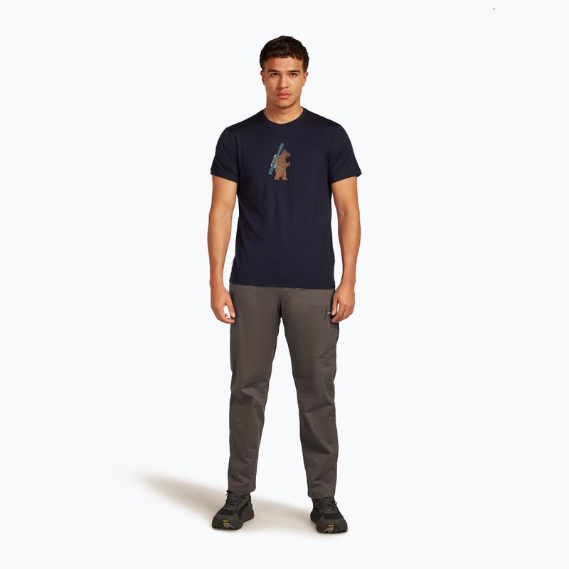 Pánská tričko Icebreaker Merino 150 Tech Lite Bear Tour midnight navy 2