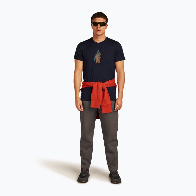 Pánská tričko Icebreaker Merino 150 Tech Lite Bear Tour midnight navy 4