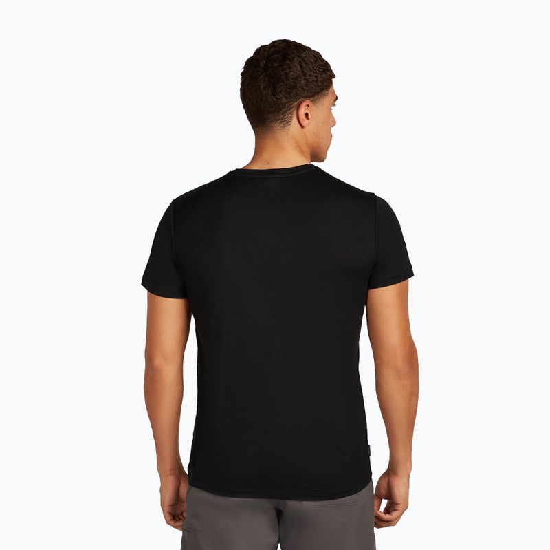 Pánské tričko icebreaker Merino 150 Tech Lite Skiing Yeti black 3