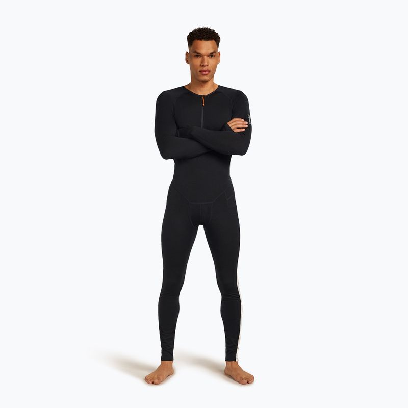 Pánská termo kombinéza Icebreaker Merino 200 Oasis+ black/undyed/cb 5