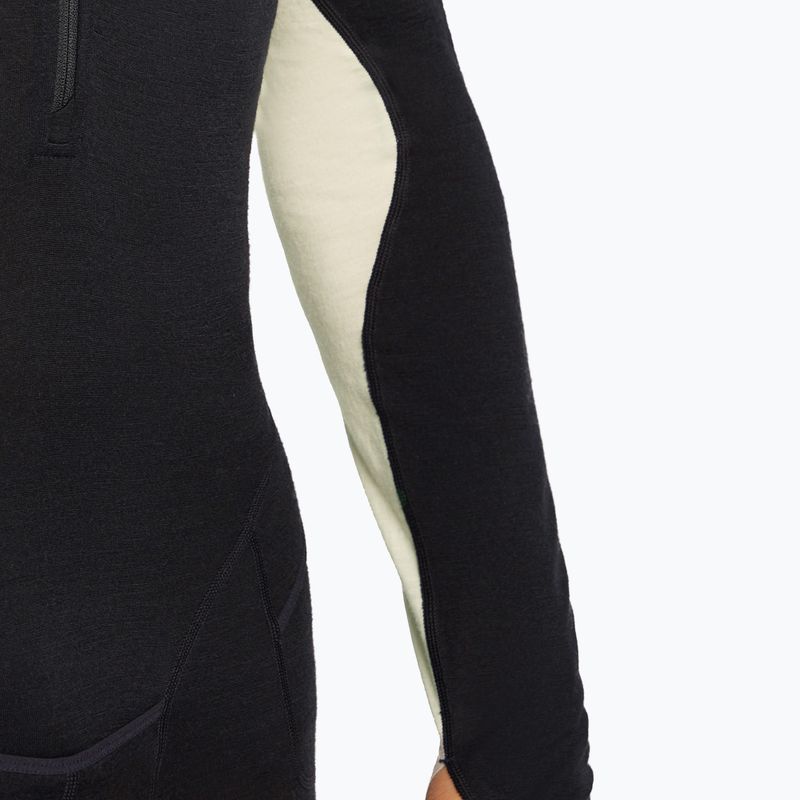 Pánský termoregulační overal icebreaker Merino 200 Oasis+ black/undyed/cb 11