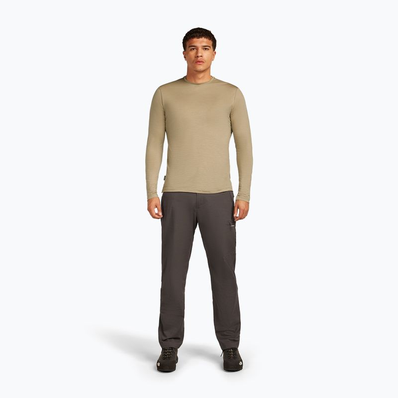 Pánské trekingové tričko Longsleeve Icebreaker Merino 125 Cool-Lite Sphere III Tee flagstone 2