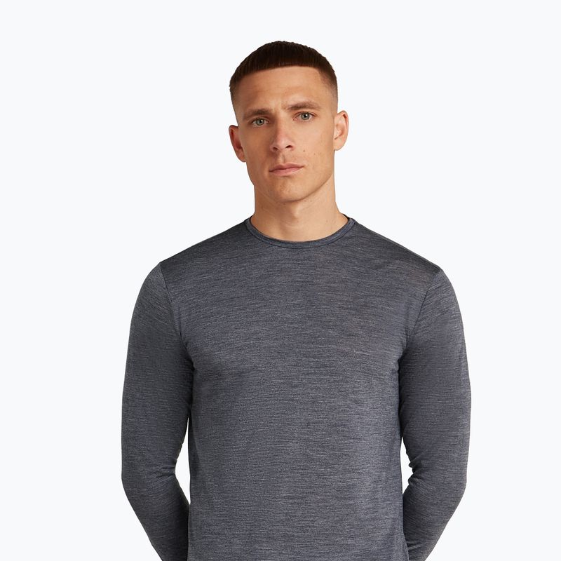 Pánské trekingové tričko Longsleeve Icebreaker Merino 125 Cool-Lite Sphere III Tee midnight navy heather 5