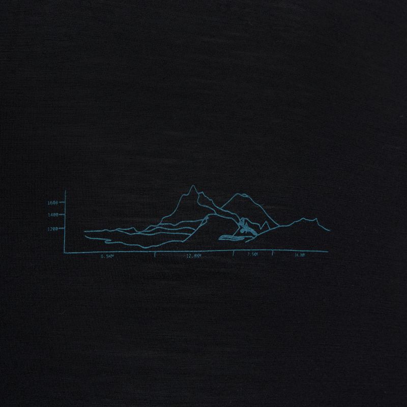 Pánská tričko Icebreaker Merino Blend 125 Cool-Lite Sphere Trail black 3