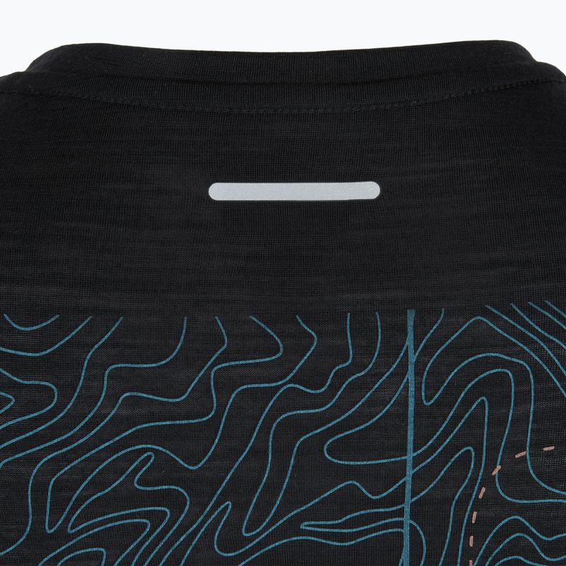 Pánská tričko Icebreaker Merino Blend 125 Cool-Lite Sphere Trail black 5