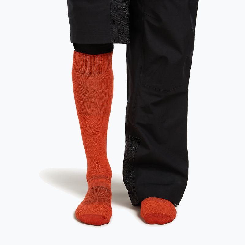 Pánské lyžařské ponožky icebreaker Merino Ski+ Ultralight OTC fervid/agate 4