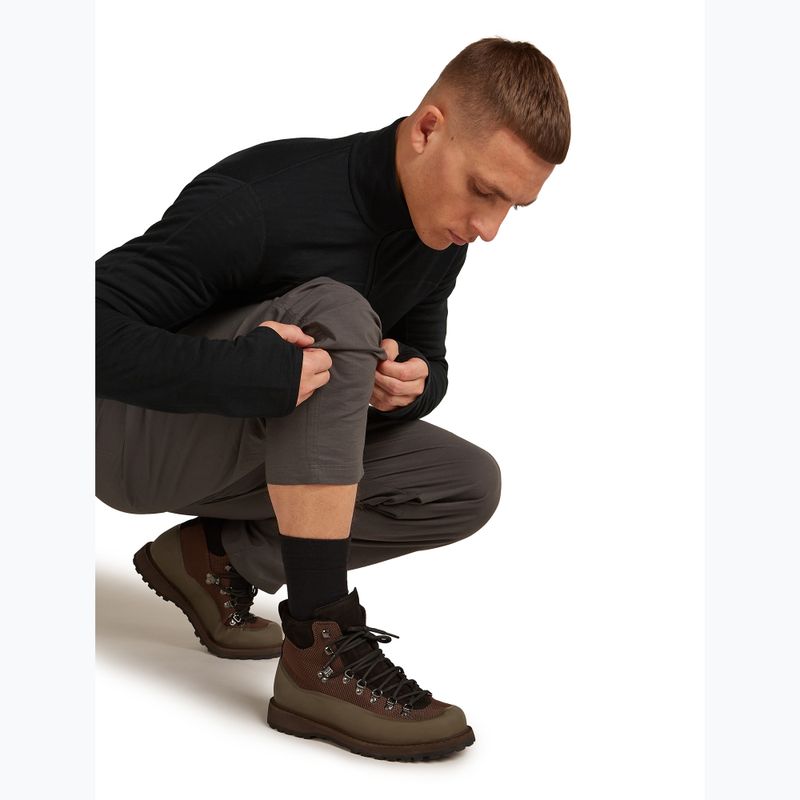 Pánské ponožky icebreaker Merino Hike+ Liner Crew black 5