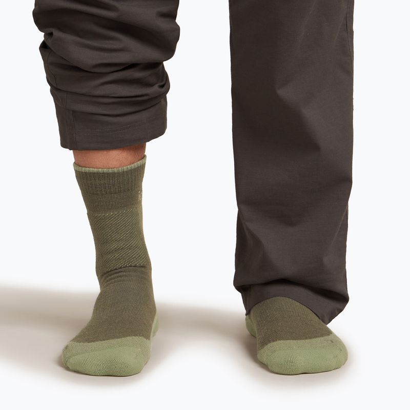 Pánské ponožky Icebreaker Merino Hike+ Medium Crew loden/lichen 4