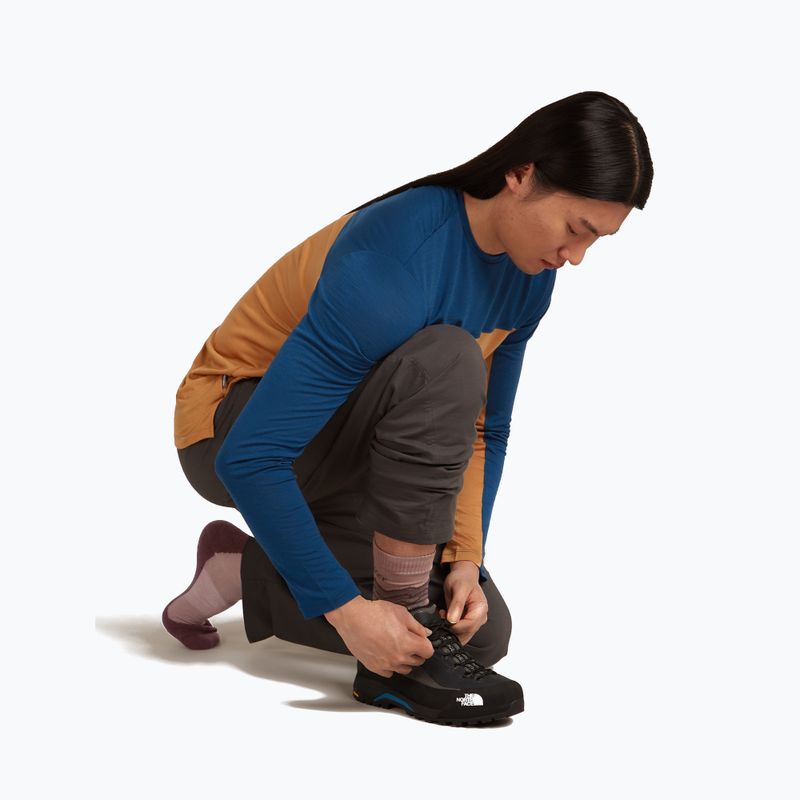 Pánské ponožky icebreaker Merino Hike+ Medium Crew Across the Peaks summit/java/obsidian 5