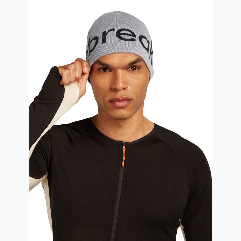 Zimní čepice icebreaker Merino Icebreaker Beanie alloy/black 4