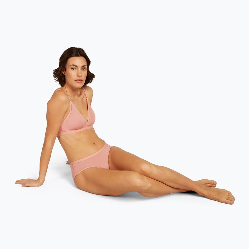 Dámské termokalhotky Icebreaker Siren Hipkini blush 7