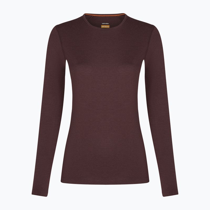 Dámské termo tričko Icebreaker Longsleeve 200 Oasis Crewe java 7