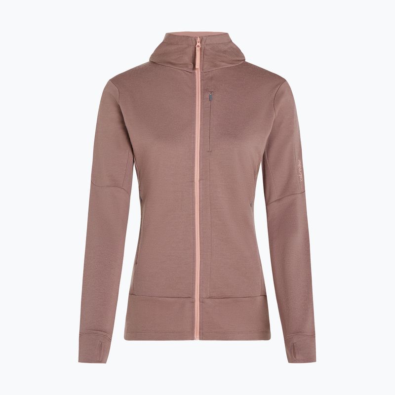 Icebreaker dámská mikina s kapucí Merino 260 Quantum IV Zip Summit/Blush 11