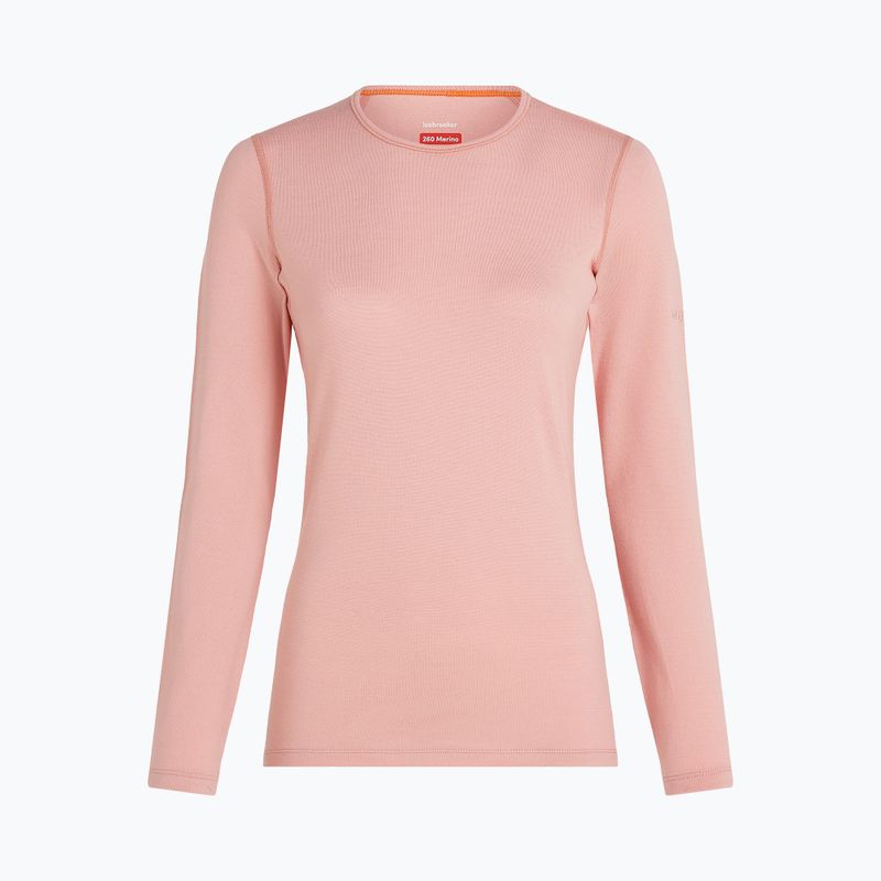 Dámské termo tričko Longsleeve icebreaker 260 Tech Crewe blush 6