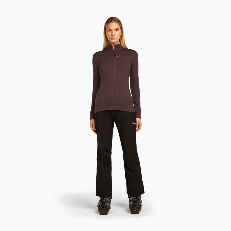 Dámská mikina Icebreaker Merino 260 Quantum Zip java 2