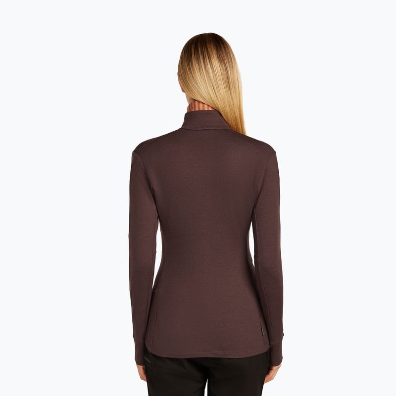 Dámská mikina Icebreaker Merino 260 Quantum Zip java 3
