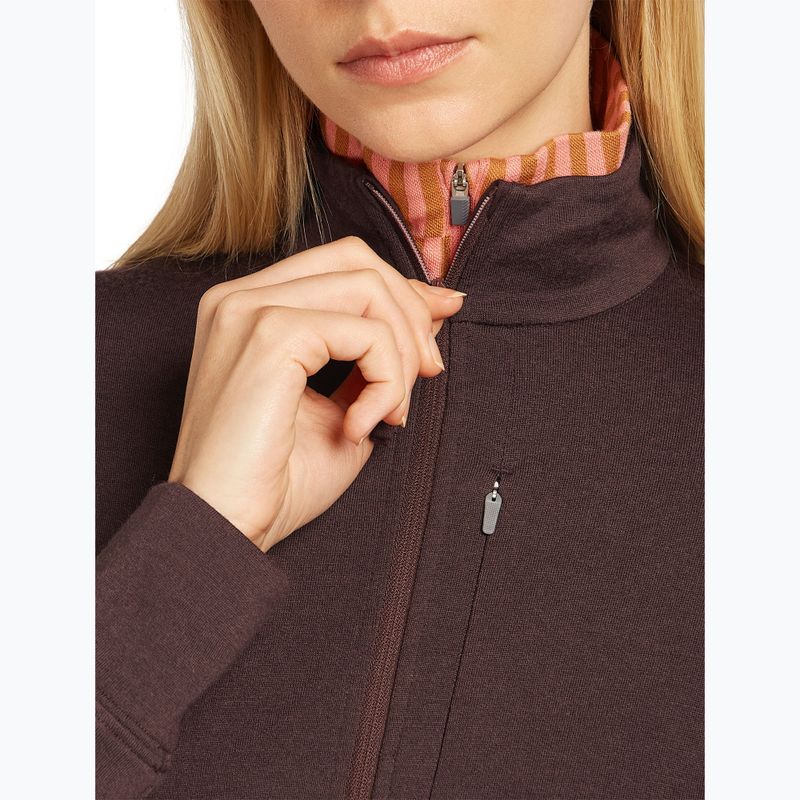 Dámská mikina Icebreaker Merino 260 Quantum Zip java 5