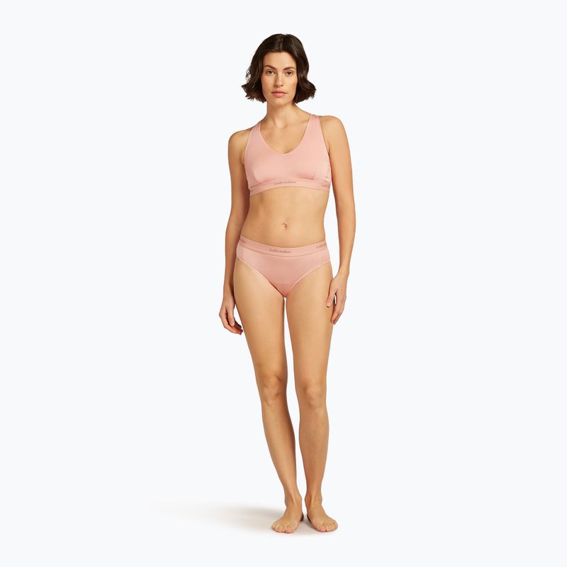 Sportovní podprsenka Icebreaker Merino 125 Cool-Lite Sprite Racerback blush 3