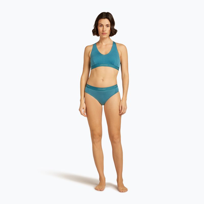 Dámské termoprádlo Icebreaker Merino 125 Cool-Lite Sprite Hipster topaz 3