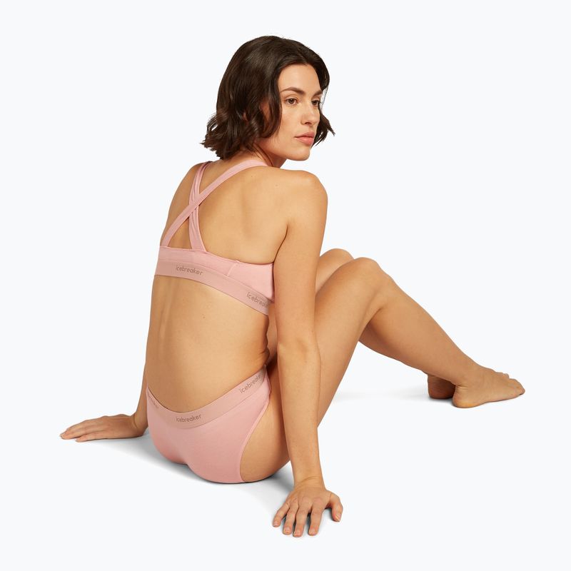 Dámské termoprádlo Icebreaker Merino 125 Cool-Lite Sprite Hipster blush 8