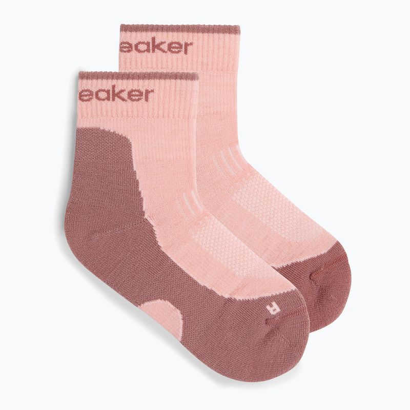 Dámské ponožky Icebreaker Merino Hike+ Light Mini blush/summit 2