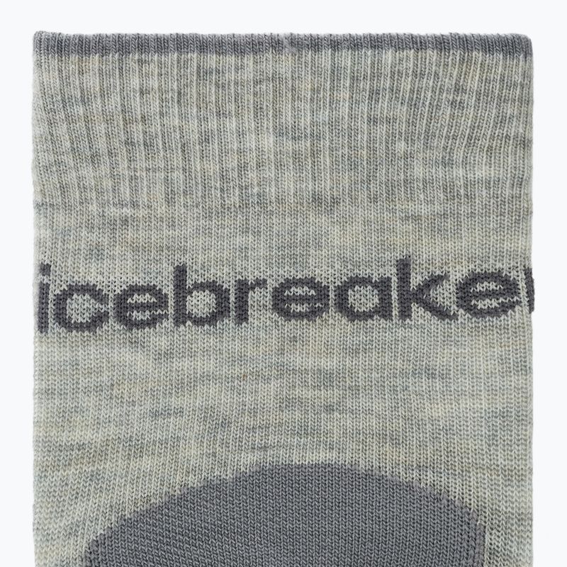 Dámské ponožky icebreaker Merino Hike+ Light Crew 2 pairs blizzar hthr/alloy 3