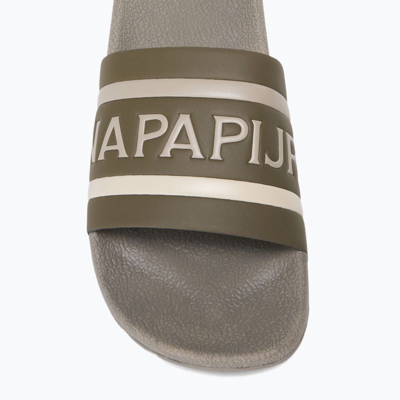 Pánské žabky Napapijri NP0A4IQV dark olive 2 7