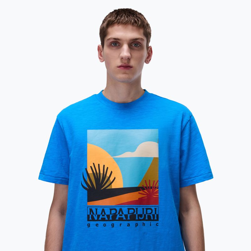 Pánské tričko Napapijri S-Arbia french blue B2W 3