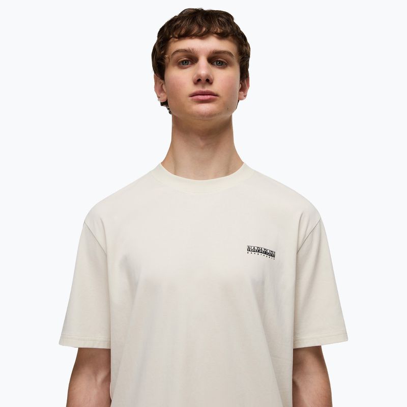 Pánské tričko Napapijri S-Small Box beige dimity 3