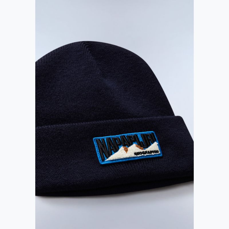 Pánská zimní čepice Napapijri F-Montepiana blu marine 3