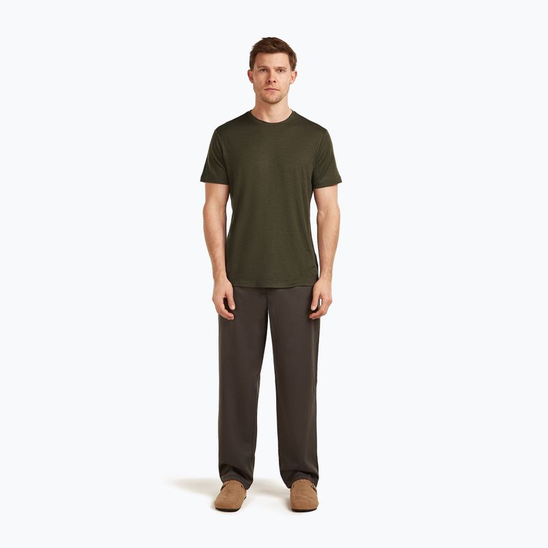 Pánské trekingové tričko icebreaker Merino 150 Tech Lite III dark loden 2
