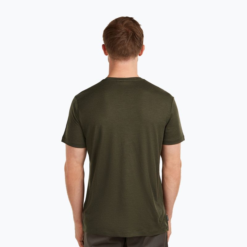 Pánské trekingové tričko icebreaker Merino 150 Tech Lite III dark loden 3