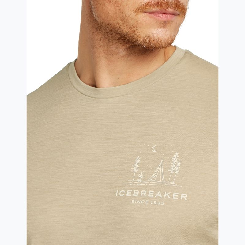 Pánské tričko icebreaker Merino 150 Tech Lite Peaceful Pass Tee flagstone 5