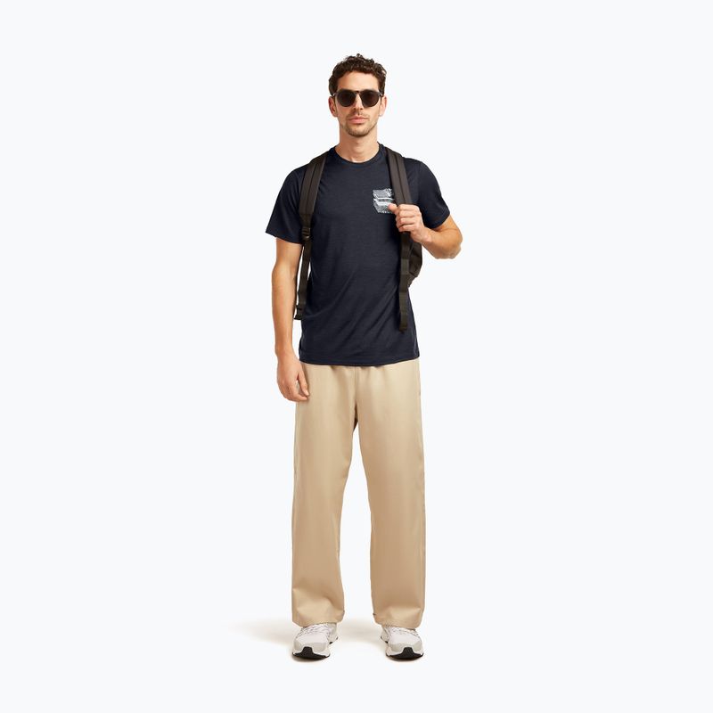 Pánské tričko icebreaker Merino 150 Tech Lite Evolving Lay Tee midnight navy 4