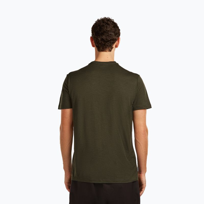 Pánské tričko icebreaker Merino 150 Tech Lite Transportage Tee dark loden 3