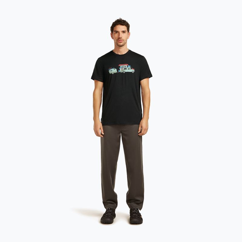 Pánské tričko icebreaker Merino 150 Tech Lite Transportage Tee black 2