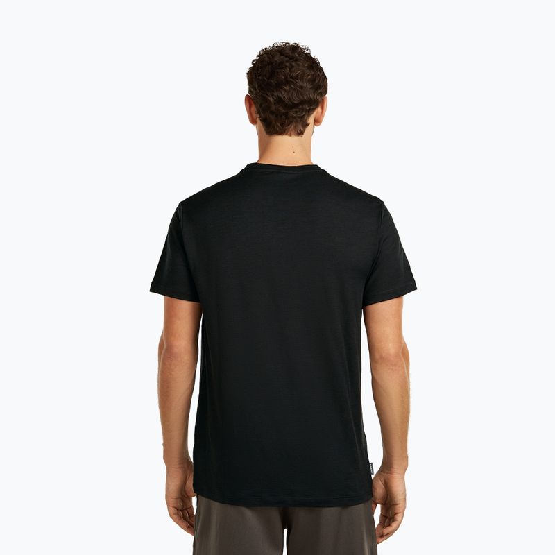 Pánské tričko icebreaker Merino 150 Tech Lite Transportage Tee black 3
