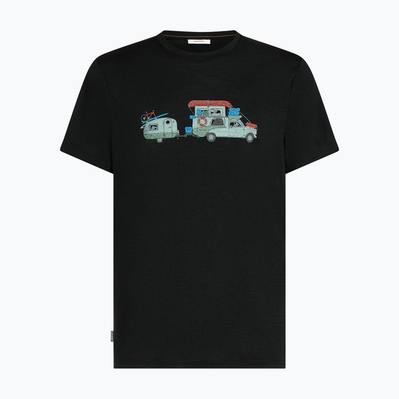 Pánské tričko icebreaker Merino 150 Tech Lite Transportage Tee black 7