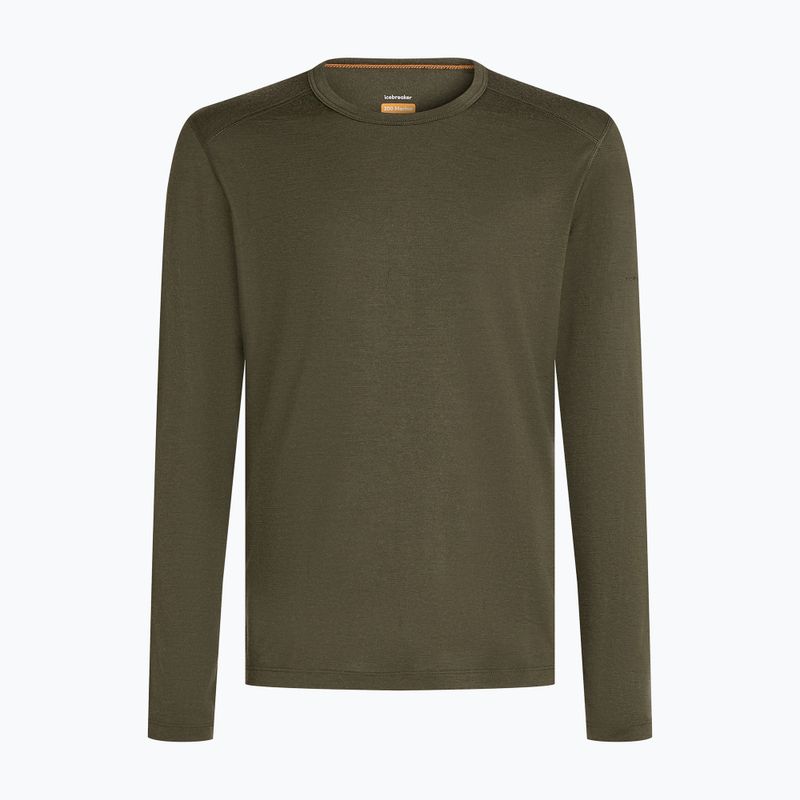 Pánské termo tričko Longsleeve Icebreaker 200 Oasis Crewe dark loden 7