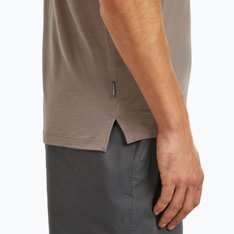 Pánské trekingové tričko icebreaker Merino 125 Cool-Lite Sphere III Tee porcini 6