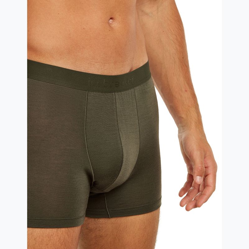 Pánské termo boxerky Icebreaker Merino 125 Cool-Lite Anatomica dark loden 5